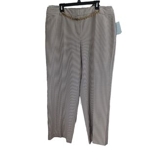 J.H. COLLECTION "KARYN" STRAIGHT LEG TROUSERS SIZE 18W NWT